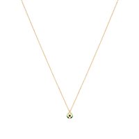 Collar Rebecca Mujer Jolie in Oro amarillo Peridoto GJOKOS82 - GJOKOS82